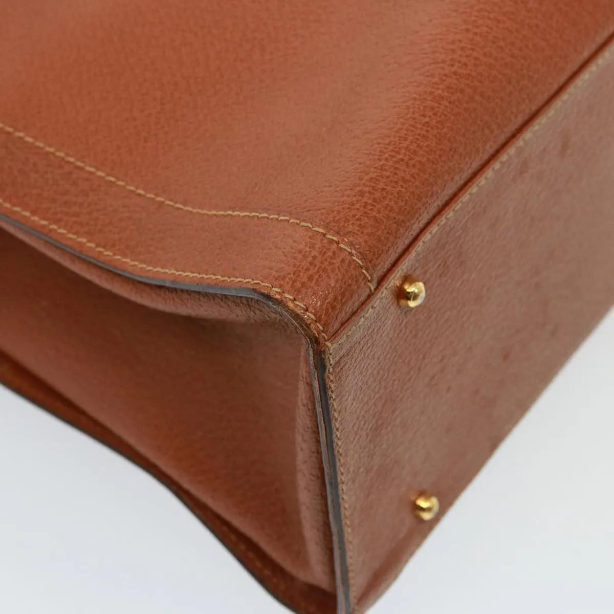 GUCCI Bamboo Tote Bag Leather Brown ep4452