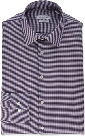Haggar J.m Men's Premium Performance Slim Fit Dress Shirt