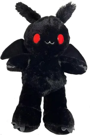 Halloween Mothman Plush Creepy Goth Mothman Stuffed Animals, Soft Hugging Mothman Plushies Toys Birthday Party Favors Gifts for Boys Girls