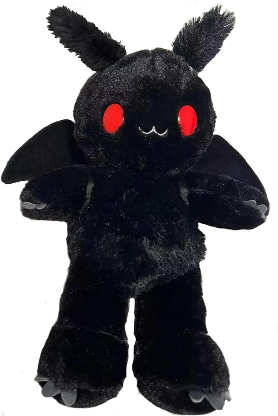 Halloween Mothman Plush Creepy Goth Mothman Stuffed Animals, Soft Hugging Mothman Plushies Toys Birthday Party Favors Gifts for Boys Girls