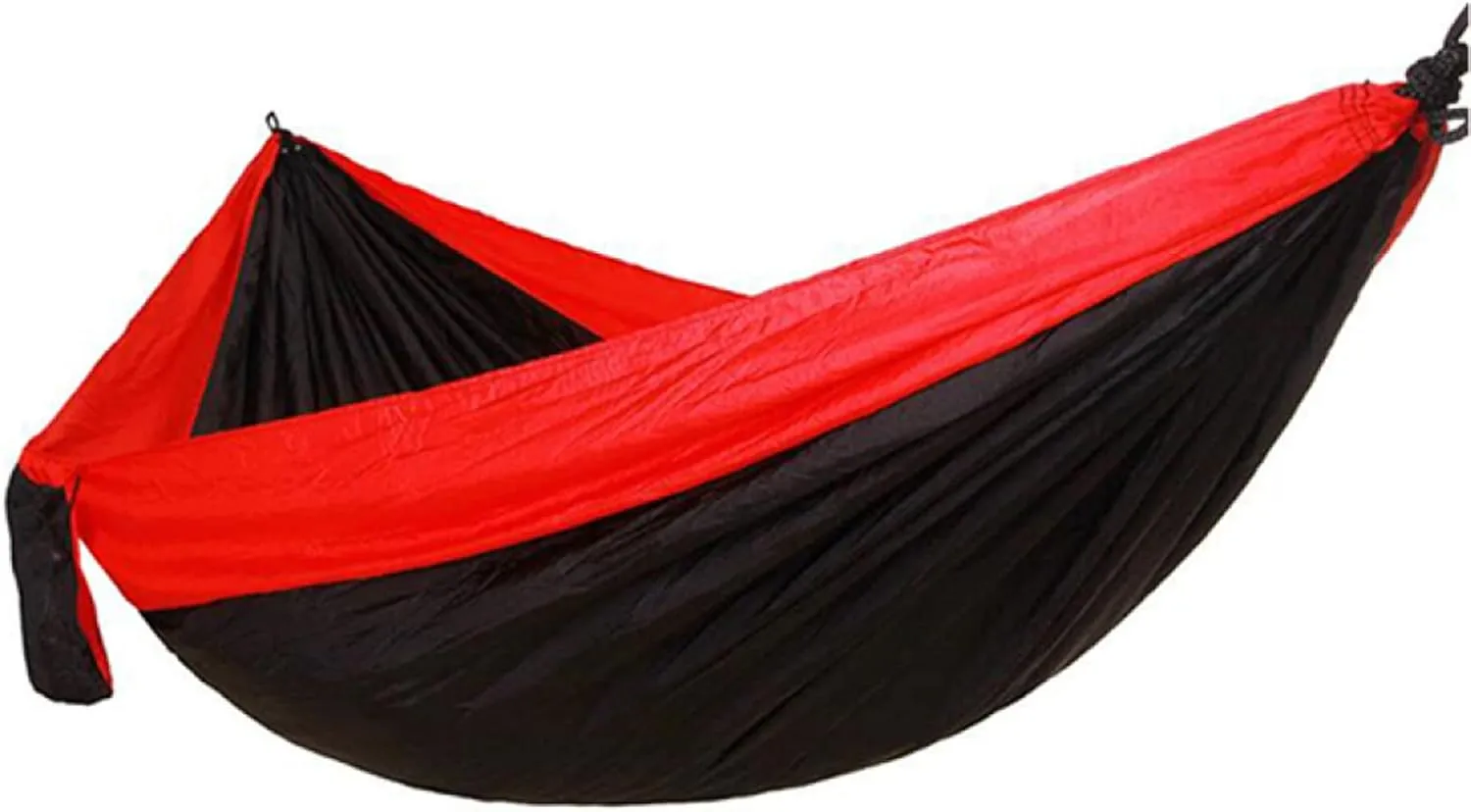 Hammocks Hammock Camping Hammock with Two Ropes Two Carabiners Storage Bag Double Portable Hammocks for Travel Beach Backpacking Hammocks for Outside