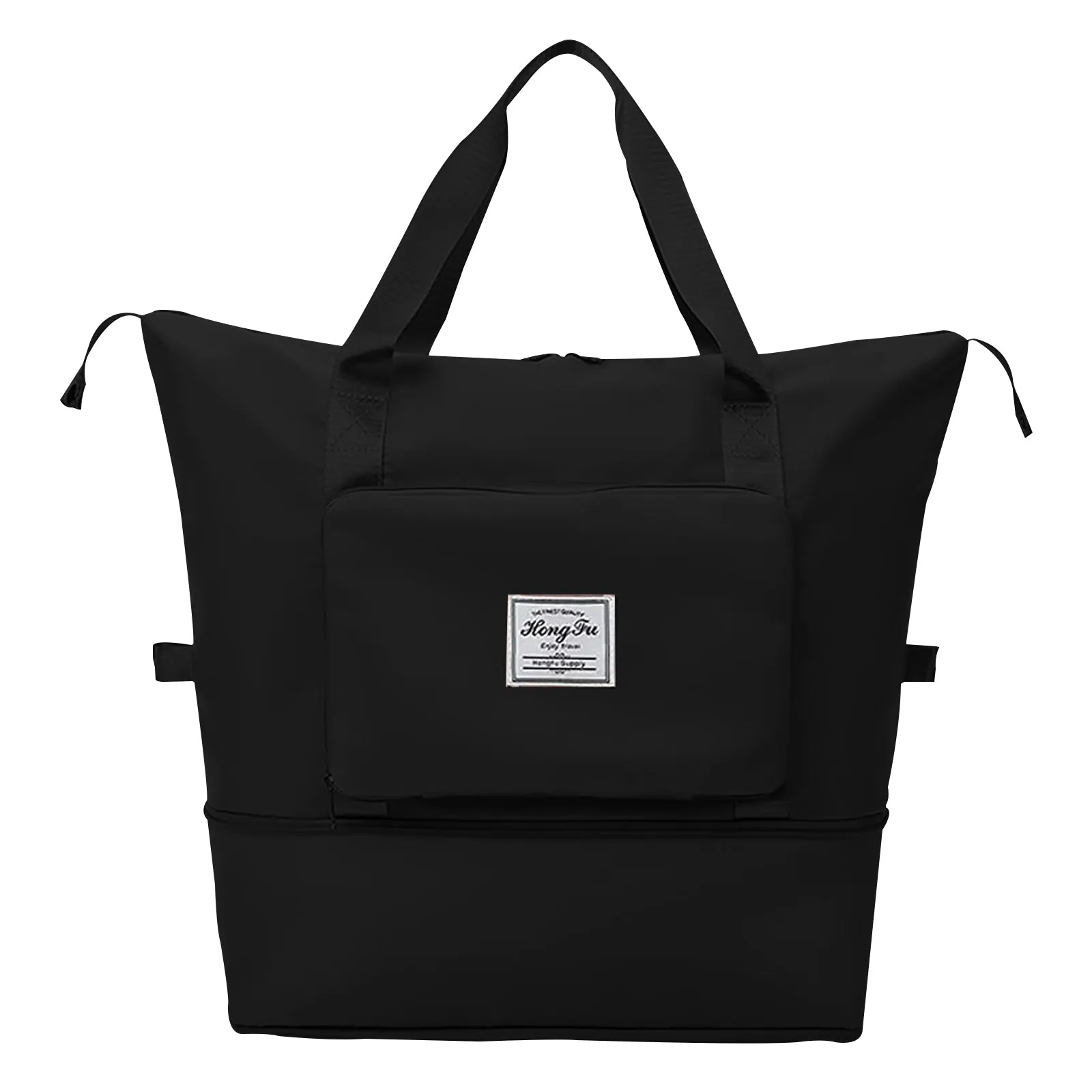 Handbag Ultimate savings Travel Color) Women Capacity Patchwork Functional design Bag Fashion Casual Large Foldable Shoulder Tote Bag (Random