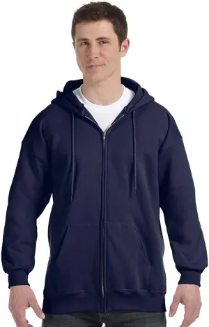 Hanes Men's Ultimate Full-Zip Hoodie, Men's Hooded Fleece Sweatshirt with Zipper