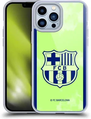 Head Case Designs Officially Licensed FC Barcelona Third 2024/25 Crest Kit Gel Case [Military Grade Protection] Compatible with Apple iPhone 13 Pro Max and Compatible with MagSafe