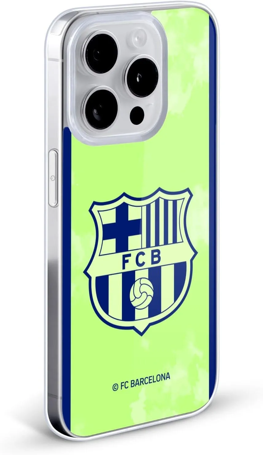 Head Case Designs Officially Licensed FC Barcelona Third 2024/25 Crest Kit Gel Case [Military Grade Protection] Compatible with Apple iPhone 13 Pro Max and Compatible with MagSafe