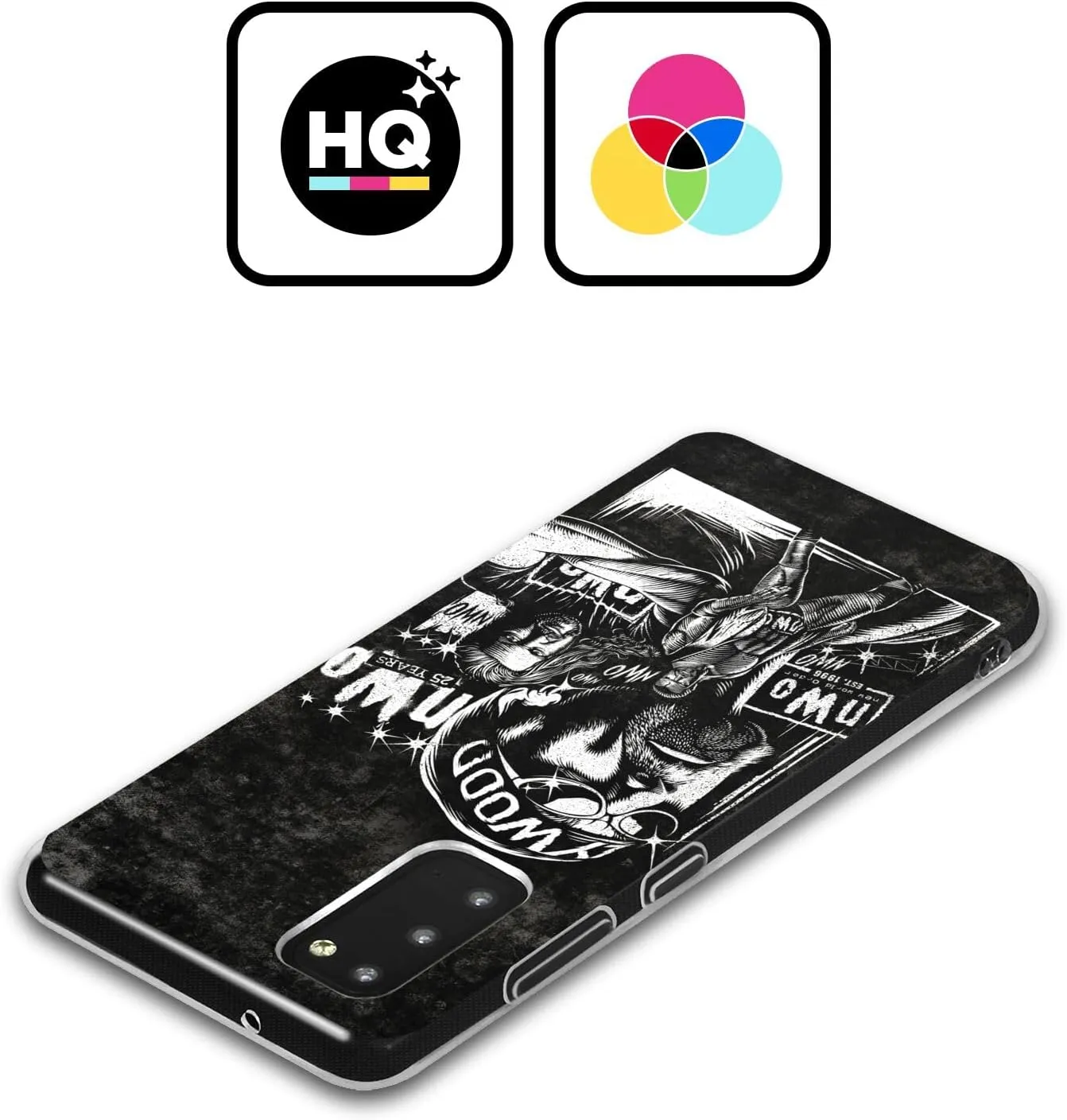 Head Case Designs Officially Licensed WWE Fathead Superstar NWO Soft Gel Case [Military Grade Protection] Compatible with Samsung Galaxy S23 FE 5G