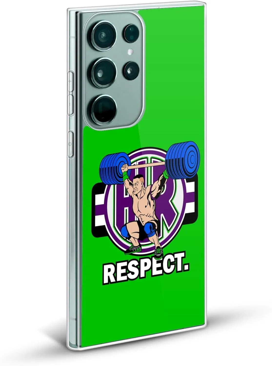 Head Case Designs Officially Licensed WWE John Cenation Respect 2017/18 Superstars 4 Gel Case [Military Grade Protection] Compatible with Samsung Galaxy S23 5G and Compatible with MagSafe