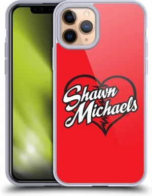 Head Case Designs Officially Licensed WWE Logo Shawn Michaels Gel Case [Military Grade Protection] Compatible with Apple iPhone 11 Pro and Compatible with MagSafe