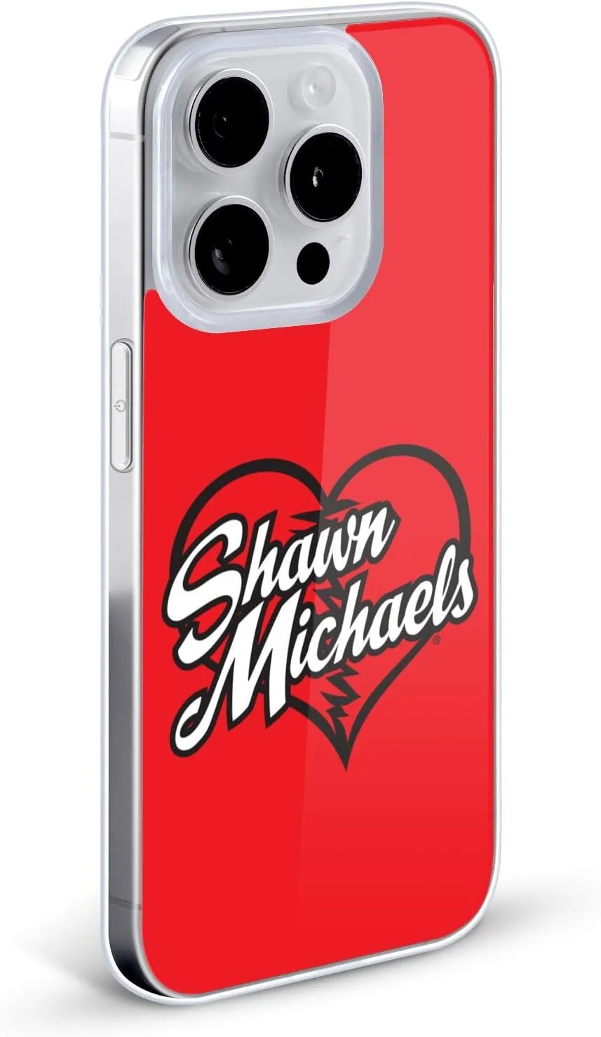 Head Case Designs Officially Licensed WWE Logo Shawn Michaels Gel Case [Military Grade Protection] Compatible with Apple iPhone 11 Pro and Compatible with MagSafe