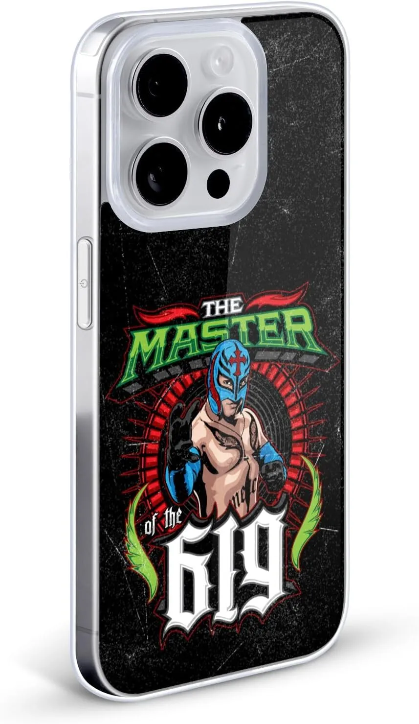 Head Case Designs Officially Licensed WWE The Master of 619 Rey Mysterio Soft Gel Case [Military Grade Protection] Compatible with Apple iPhone 7 Plus/iPhone 8 Plus