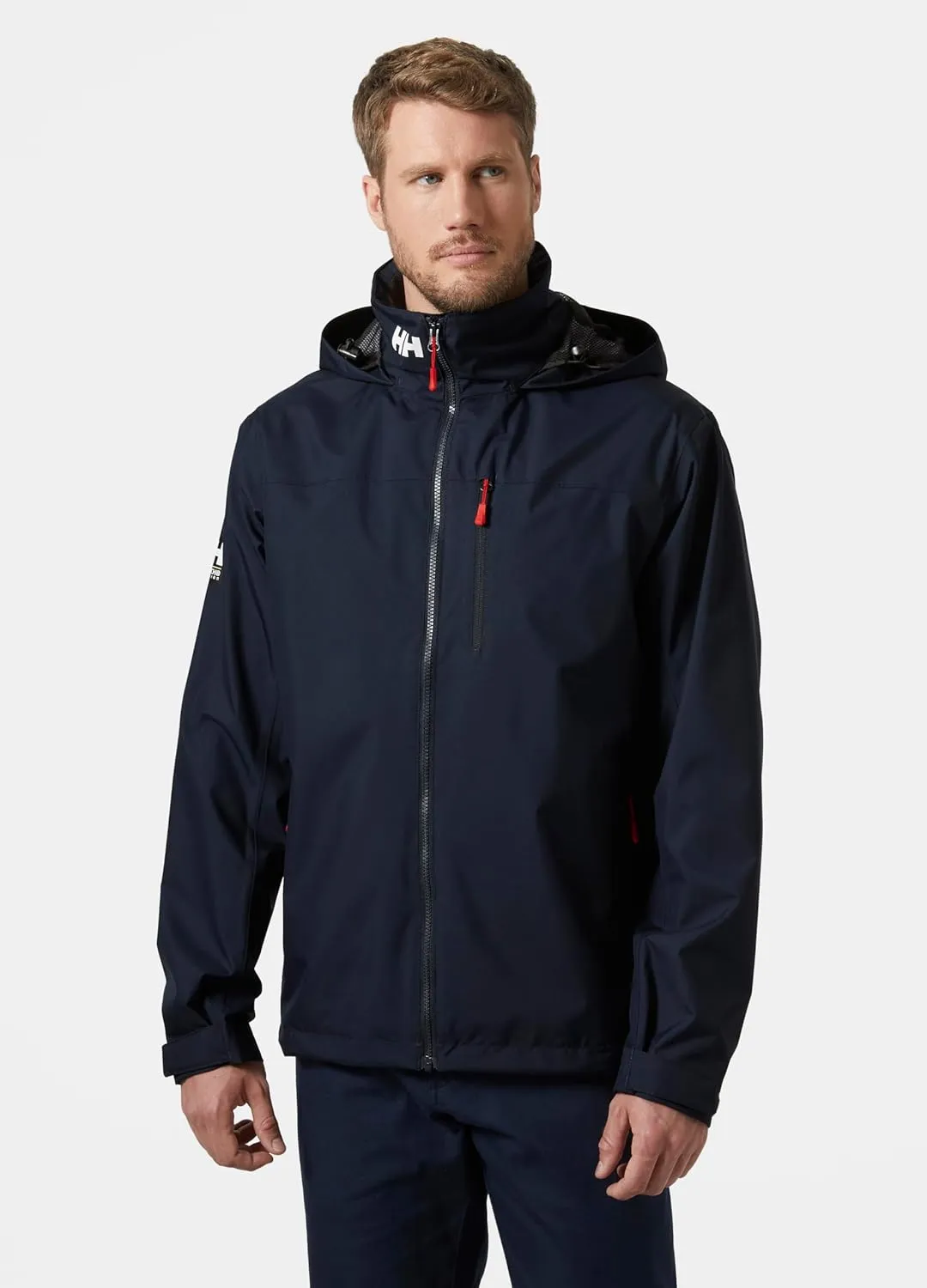 Helly-Hansen Mens Crew Hooded Waterproof Sailing Jacket