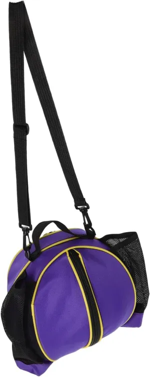 Hemoton Soccer Bag for Men Stylish Oxford Basketball Backpack with Side Pockets Ergonomic Single Shoulder Design for Sports and Daily Activities Handheld Sports Bag for Volleyball and