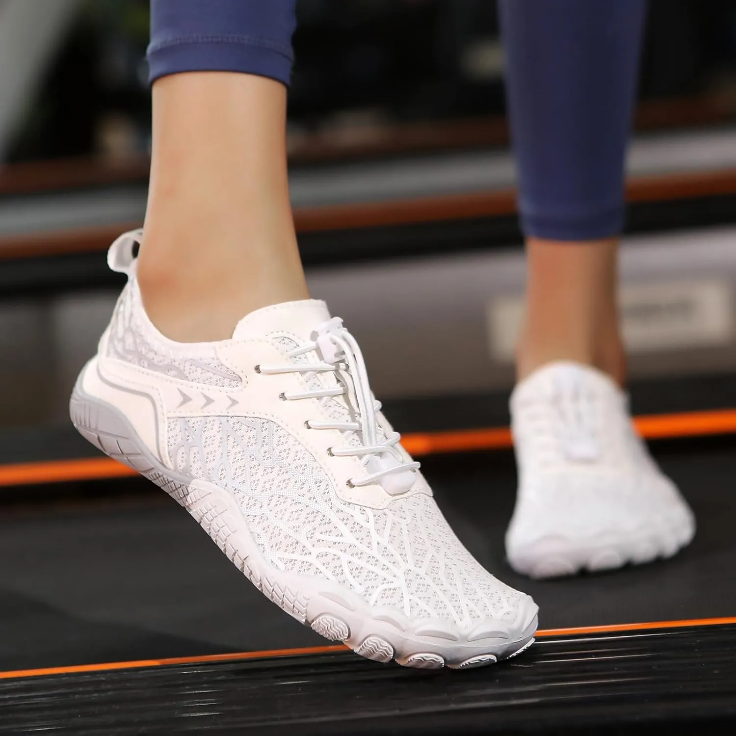 Hike Barefoot Footwear Women Men Pro Barefoot Shoes with Wide Toe Box Healthy & Non-Slip Hiking Shoes Unisex Women Water Shoe Men Outdoor Athletic Lightweight Breathable Comfy Athletic Footwear