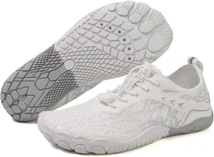 Hike Barefoot Footwear Women Men Pro Barefoot Shoes with Wide Toe Box Healthy & Non-Slip Hiking Shoes Unisex Women Water Shoe Men Outdoor Athletic Lightweight Breathable Comfy Athletic Footwear