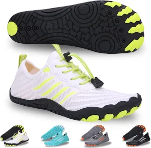 Hike Barefoot Shoes for Women Men - Quick Dry Wide Toe Box Beach Swim Athletic Sports Shoes, Non-Slip Hike Yoga Lightweight Footwear Aqua Hiking Walking Kayaking Diving Surfing