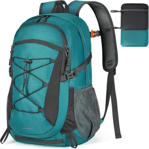 Hiking Backpack 40L Waterproof Camping Backpack Lightweight Packable Backpack for Women Men Outdoor Travel Daypack
