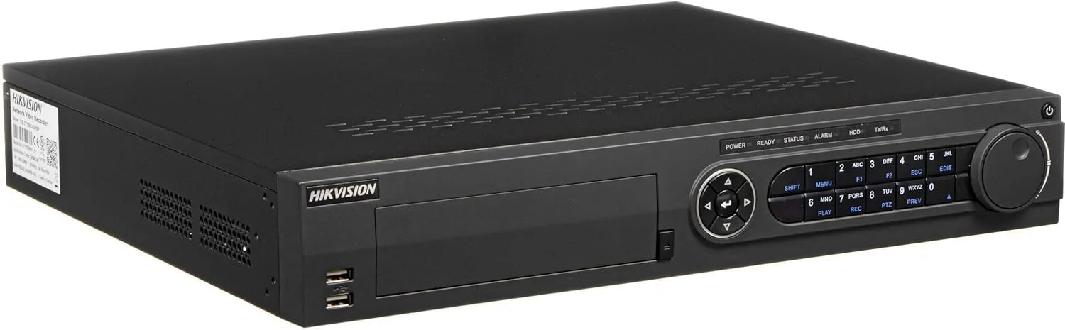 Hikvision DS-7716NI-I4/16P 16 Channel PoE 12MP 4K NVR, 1.5U Rack Mount (no HDD Included) (Renewed)