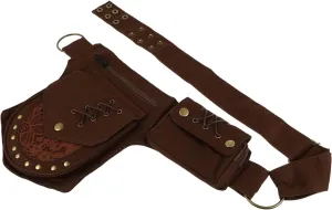 Housoutil Pack fanny pack duty belt accessories outdoor hip bag waist pouch purse small belt bags hiking belt bag men’s wallet Multi-Pocket Waist Bag Multiple pockets chest bag cotton Work