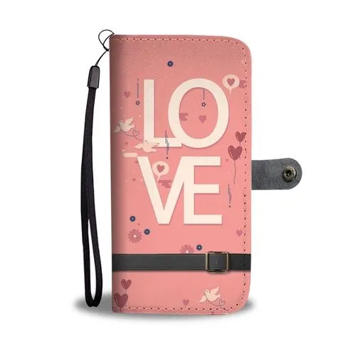 Husband And Wife Wallet Phone Case w/ RFID Blocker