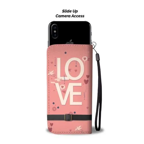 Husband And Wife Wallet Phone Case w/ RFID Blocker
