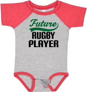 inktastic Future Rugby Player Baby Bodysuit