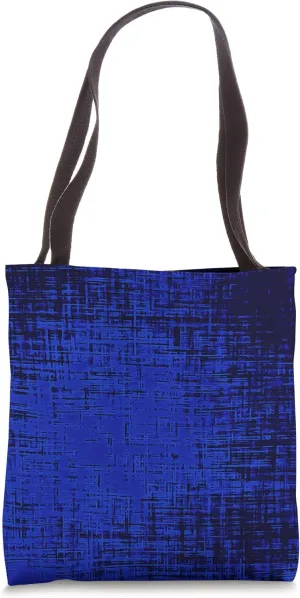 Inkwell Blue and White Abstraction Abstract Art Tote Bag