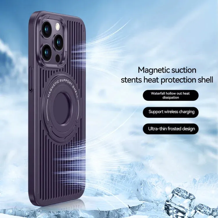 iPhone 14 MagSafe Magnetic Ring Holder Phone Case