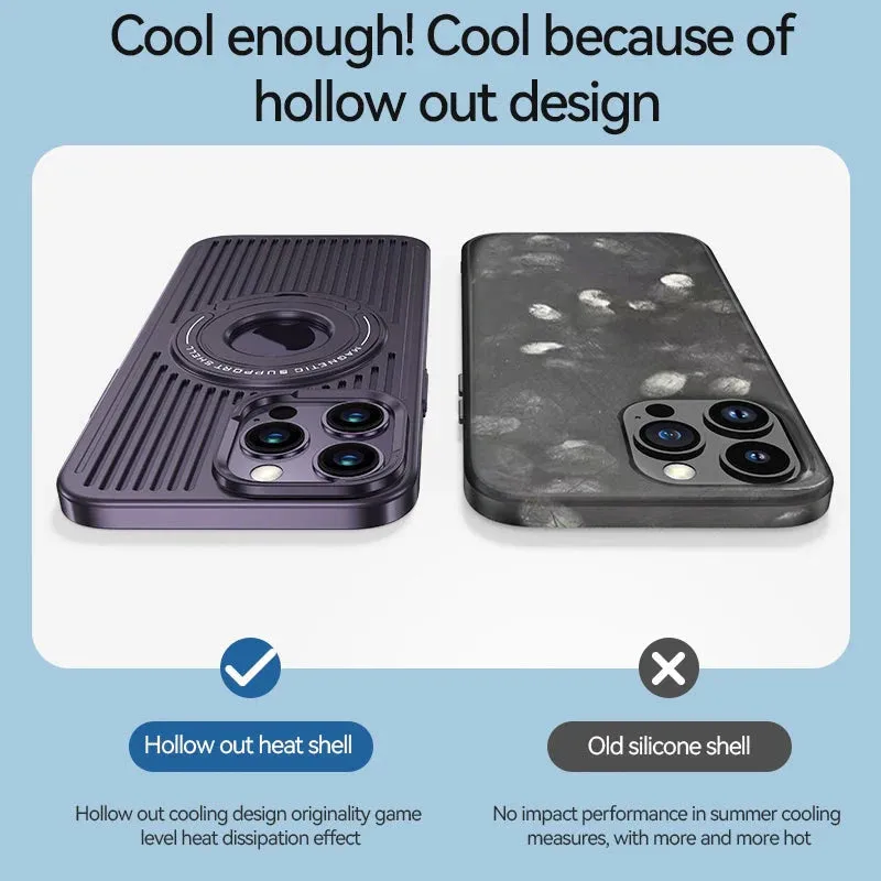 iPhone 14 MagSafe Magnetic Ring Holder Phone Case