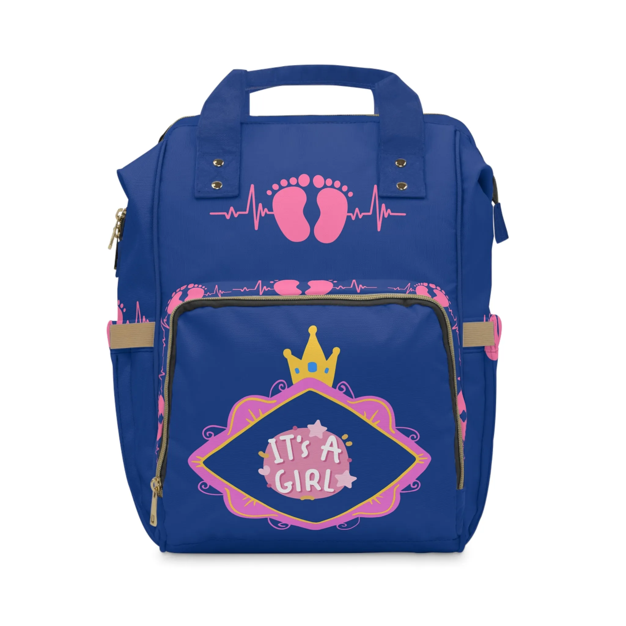 It's A Girl Multifunctional Diaper Backpack #IAG2