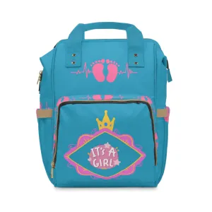 It's A Girl Multifunctional Diaper Backpack #IAG2