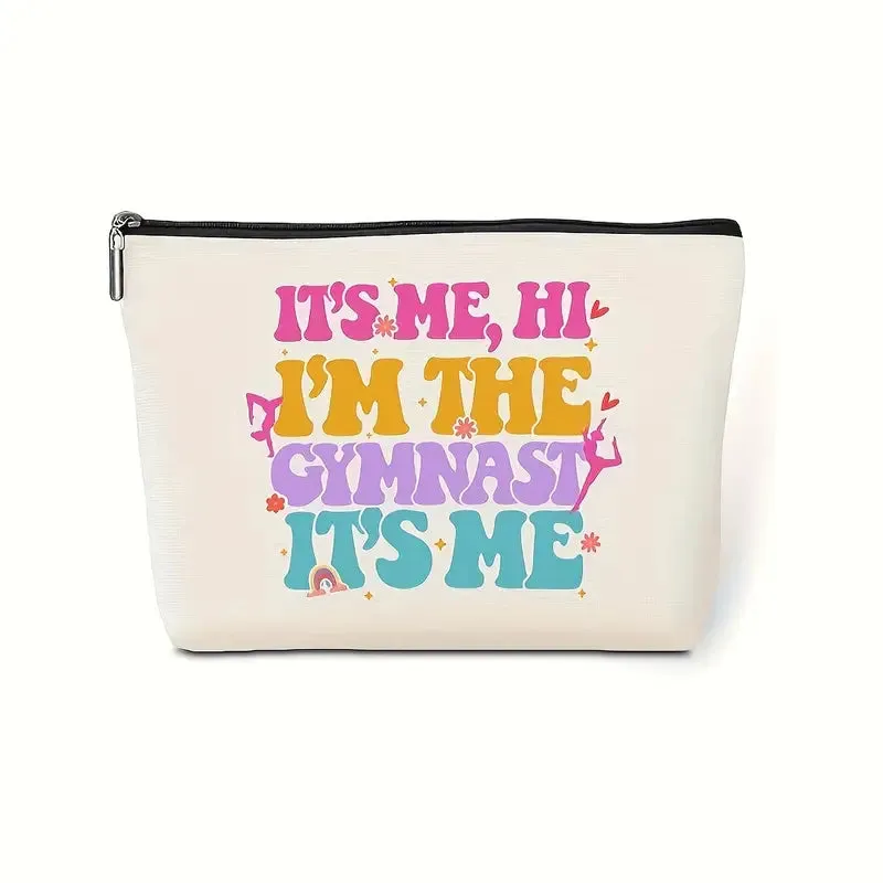 It's Me Hi I'm The Gymnast It's Me Zippered Pouch