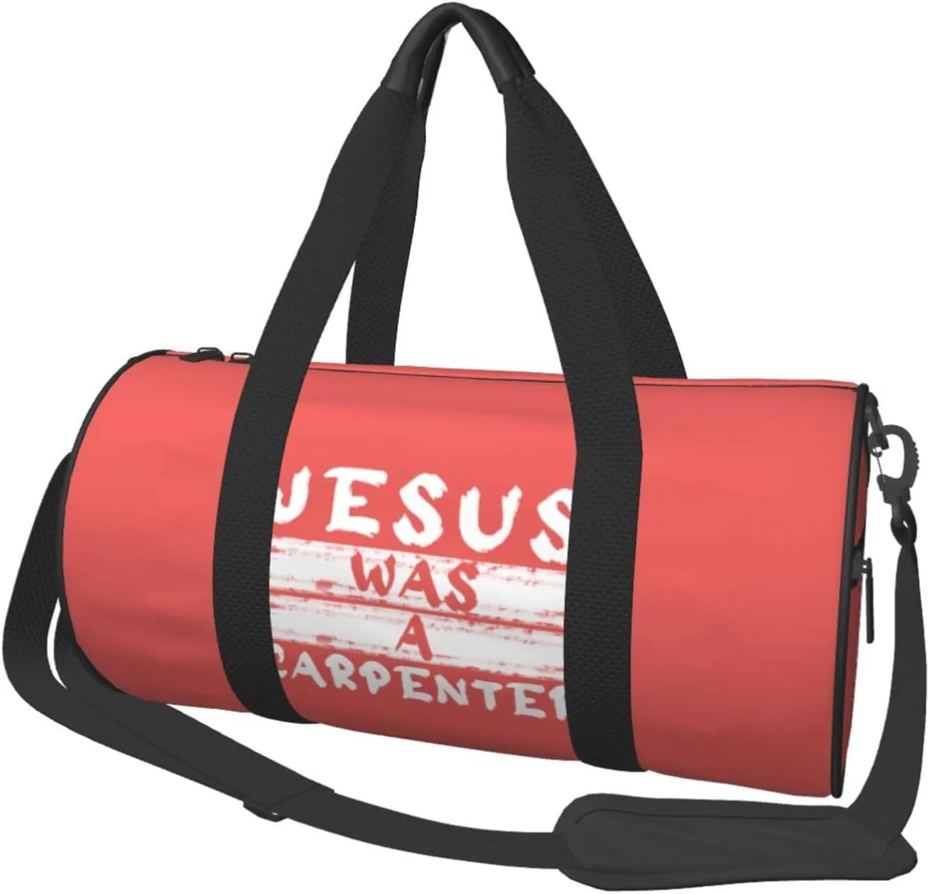 Jesus Was A Carpenter Duffel Bag Gym Bag Travel Sports Tote Large Foldable Beach Swim Yoga0