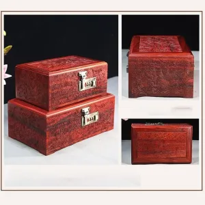 Jewelry Box Storage Cosmetic Earring Necklace Bracelet Watch Retro