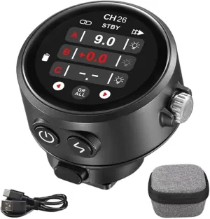 JINBEI TR-Q8 High-Speed Flasher TTL Composite Hot Shoe Touchscreen Photo Light Flash Trigger Built-in Lithium Battery for Canon Nikon Fujifilm Camera Universal