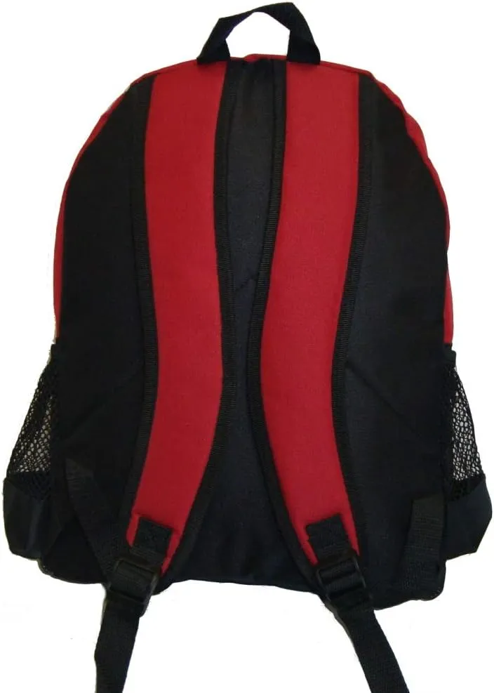 K-Cliffs 16 Inch Rip-stop Multi Pocket Backpack w/Side Mesh Pockets