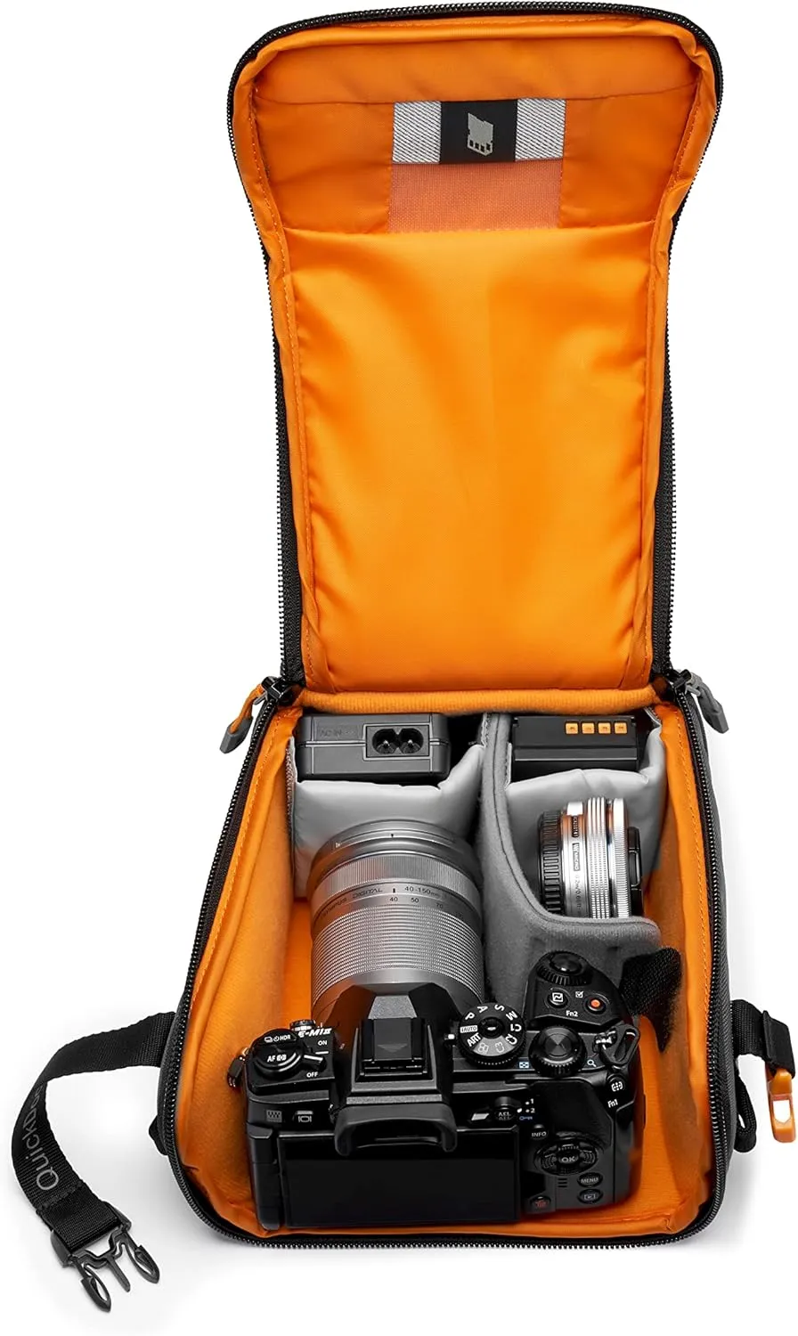 Kameratasche Lowepro GearUp Creator Box für spiegellose Oder DSLR-Kamera mit Zugriff über QuickDoor und anpassbaren Fachteilern für spiegellose Kameras wie Sony α9 - LP37348-PWW