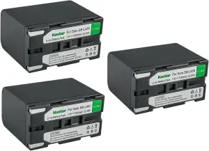 Kastar 3-Pack SB-L480 Battery Replacement for Mamiya Leaf Aptus-II 6, Mamiya Leaf Aptus-II 7, Mamiya Leaf Aptus-II 8, Mamiya Leaf Aptus-II 10, Mamiya Leaf Aptus-II 10R