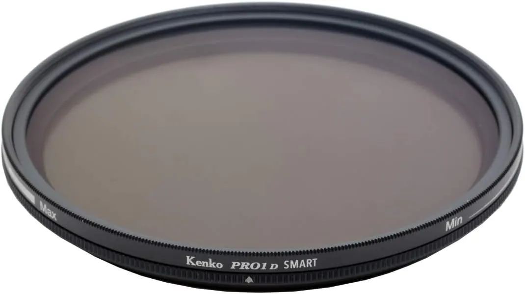 Kenko ND Filter PRO1D Smart Variable NDX3-450 Filter 82mm, for reducing The Amount of Light, Stepless Concentration Adjustment