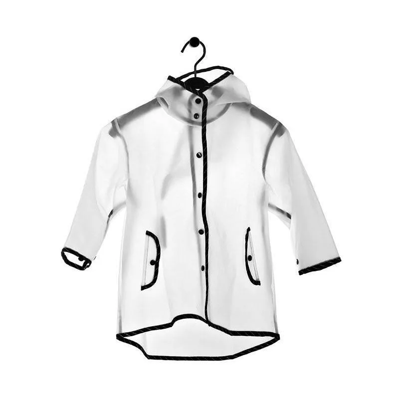Kids Waterproof Transparent Raincoat - Cute Kids Rainwear