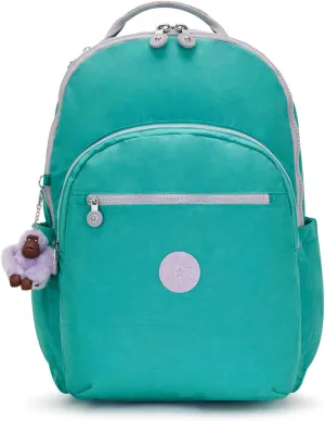 Kipling Seoul Extra Large Laptop Backpack Surfer Blue C One Size