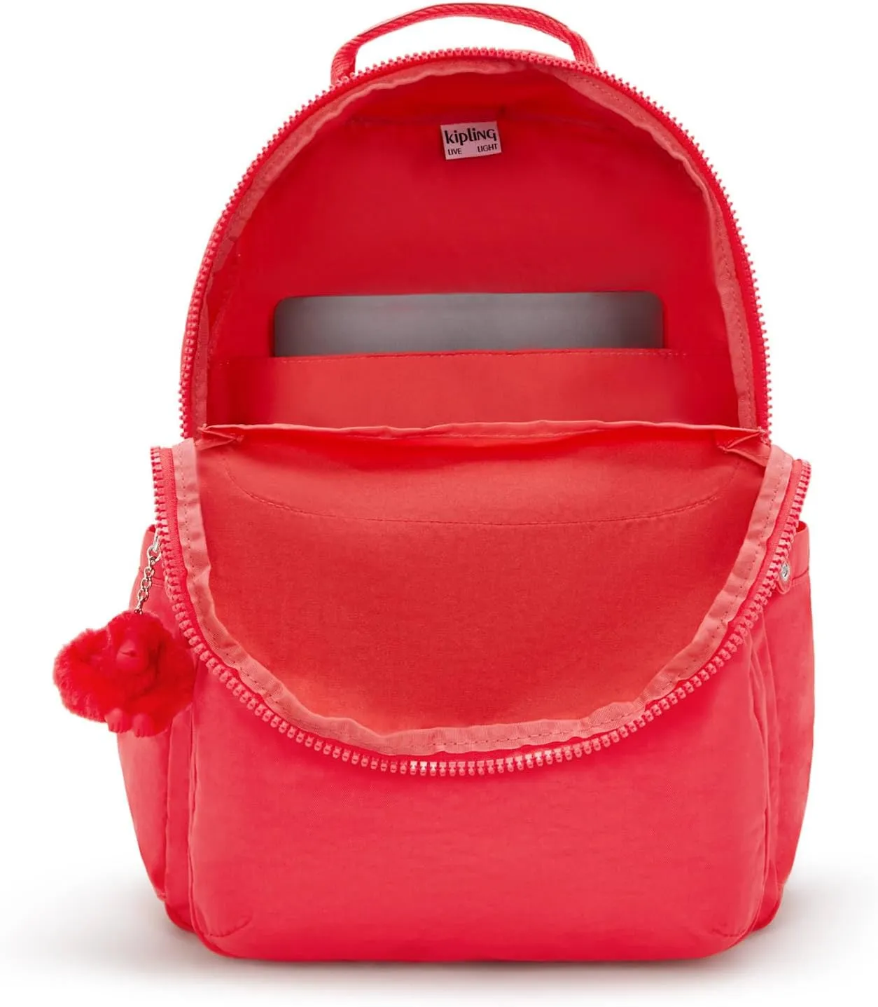 Kipling Women's Seoul 15" Laptop Backpack, Durable, Roomy with Padded Shoulder Straps, Built-In Protective Sleeve