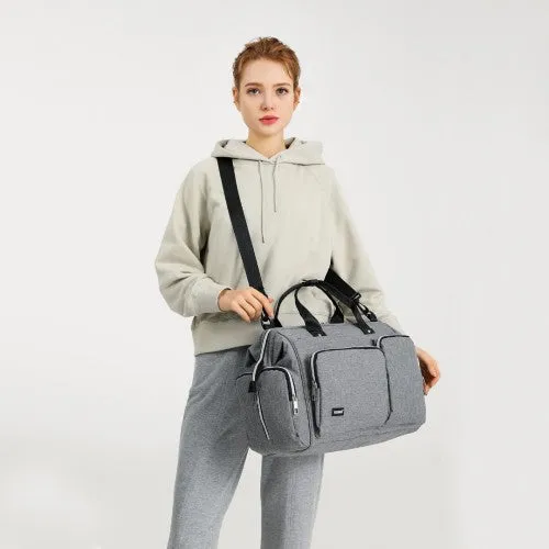 Kono Multi-Compartment Maternity Bag - Black