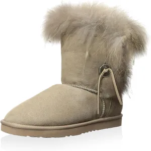 Koolaburra Women's Trishka Short Boot, Seta, 7 M US