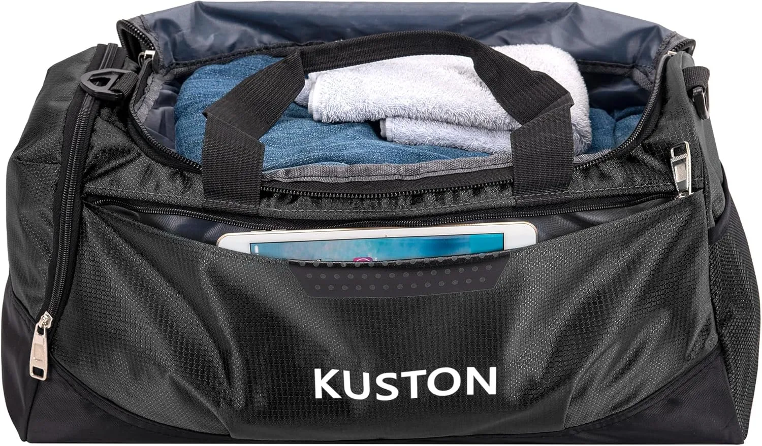 Kuston Sports Gym Bag with Shoes Compartment Travel Duffel Bag for Men and Women