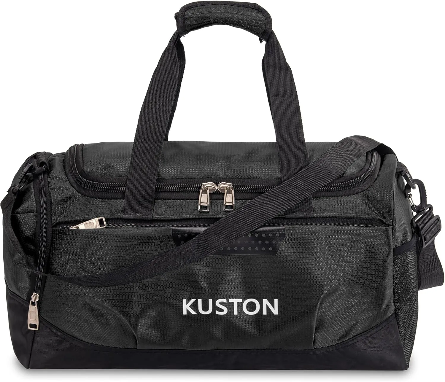 Kuston Sports Gym Bag with Shoes Compartment Travel Duffel Bag for Men and Women