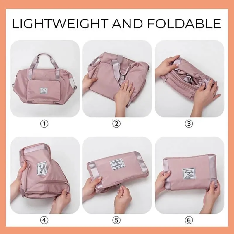 Large Capacity Folding Travel Bags Waterproof Luggage Tote Handbag Travel Duffle Bag