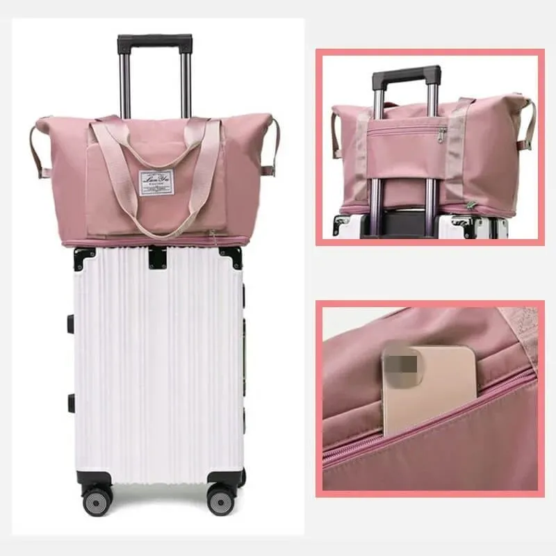 Large Capacity Folding Travel Bags Waterproof Luggage Tote Handbag Travel Duffle Bag