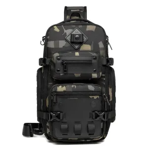 Large Capacity Men Chest Bag Waterproof Sling Shoulder Bags for Outdoor Sports