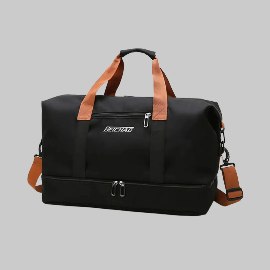 Large-Capacity Travel Bag for Men & Women - Dry-Wet Separation Sports Fitness & Hand Luggage Bag
