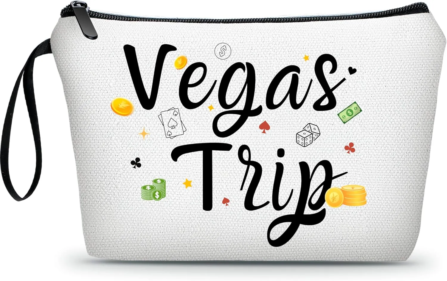 Las Vegas Souvenir,Vegas Purse,Vegas Gifts,Weekender Bags for Women,Small Cosmetic Bag Makeup Pouch,Vegas Trip Bridesmaid Wedding Gift,Fun Girls Trip Gifts,Vegas Bachelorette Gift